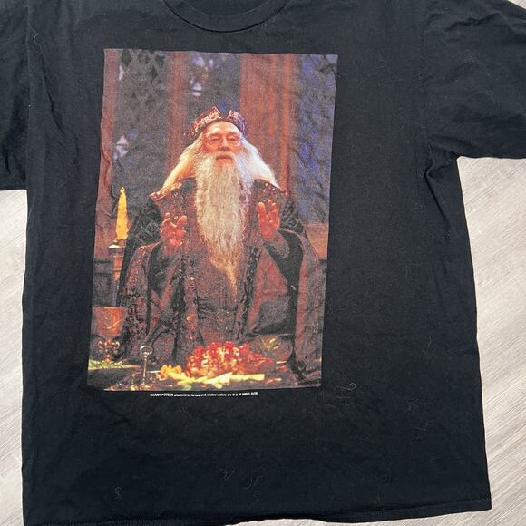 Handmade Harry Potter Professor Albums Dumbledore Kids XL Shirt Top - Picture 3 of 5